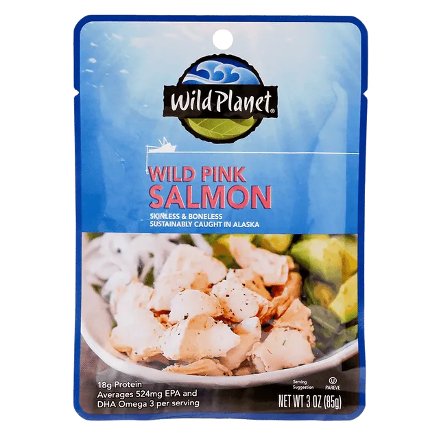 Wild Planet Wild Pink Salmon Single-Serve Pouch