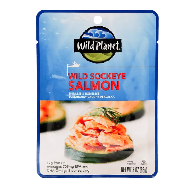 Wild Planet Wild Sockeye Salmon Single-Serve Pouch