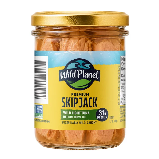 Wild Planet Skipjack Wild Tuna in Pure Olive Oil