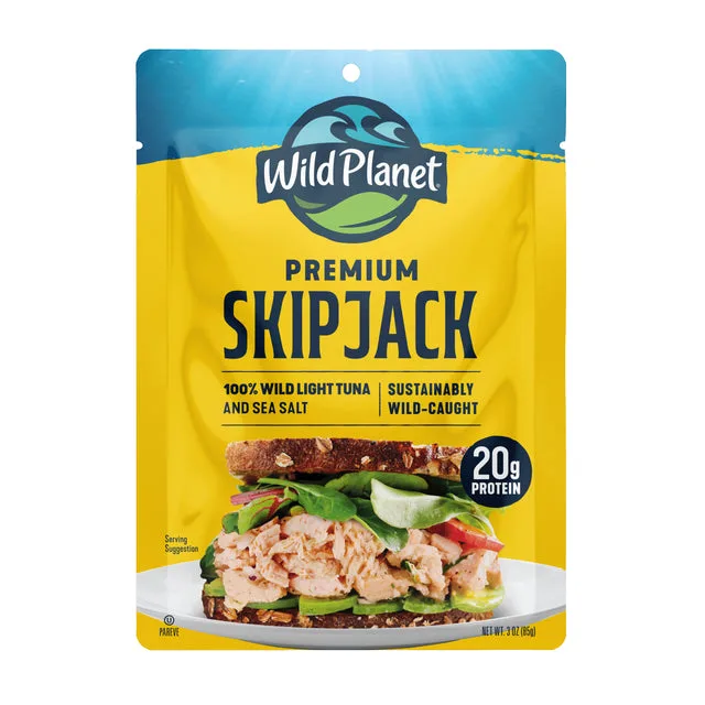Wild Planet Skipjack Wild Tuna Single-Serve Pouch
