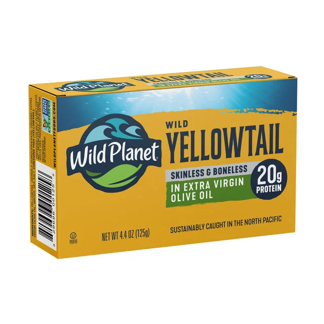 Wild Planet Wild Yellowtail Fillets In Extra Virgin Olive Oil
