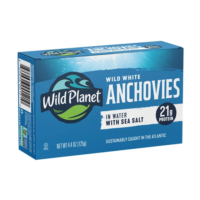 Wild Planet Wild White Anchovies In Water