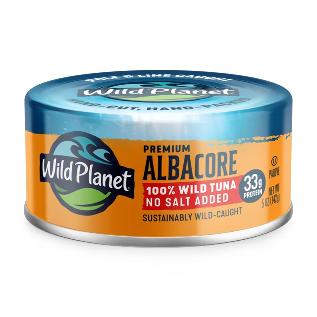 Wild Planet Premium Wild Albacore Tuna No Salt Added