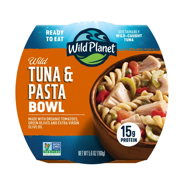 Wild Planet Wild Tuna & Pasta Bowl Ready-To-Eat Meal