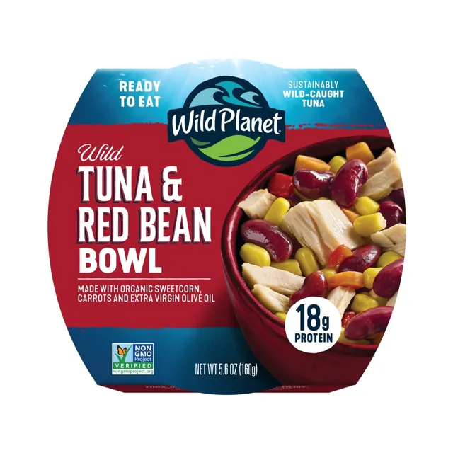 Wild Planet Wild Tuna & Red Bean Bowl Ready-To-Eat Meal