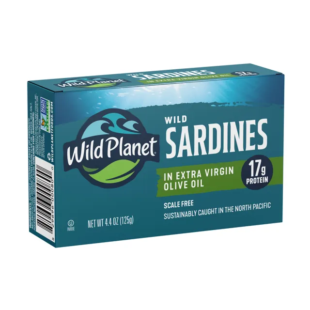 Wild Planet Wild Sardines In Extra Virgin Olive Oil