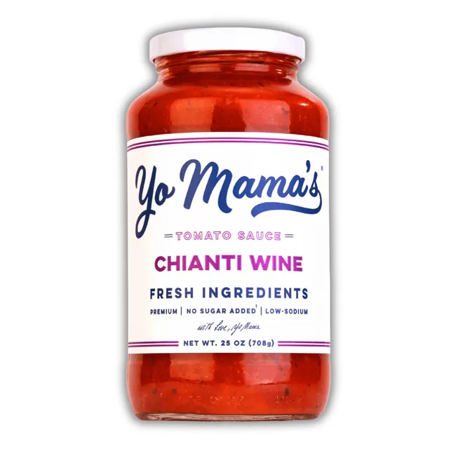 Yo Mama's Foods Chianti Wine Sauce