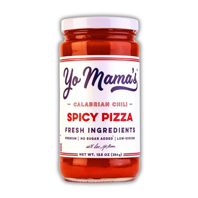Yo Mama's Foods Spicy Pizza Sauce