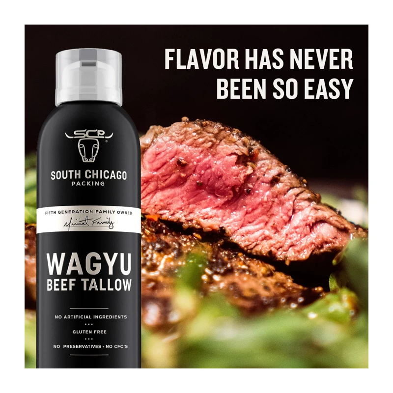 South Chicago Packing Wagyu Beef Tallow Spray, 7 fl oz