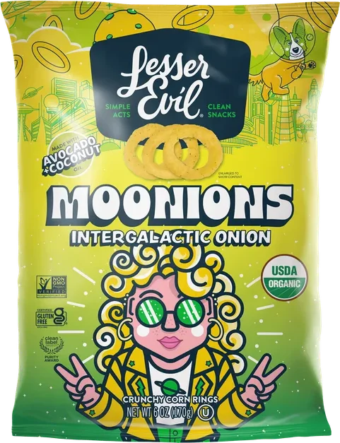 LesserEvil Intergalactic Onion Moonions
