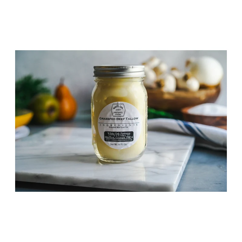 White Oak Pastures Grassfed Beef Tallow, 16 oz