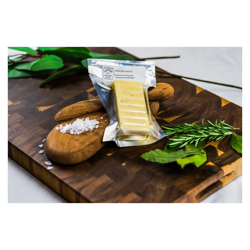 White Oak Pastures Grassfed Tallow Butter, Salt & Herb, 3 oz